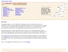 Tablet Screenshot of lokalegeschiedenis.nl